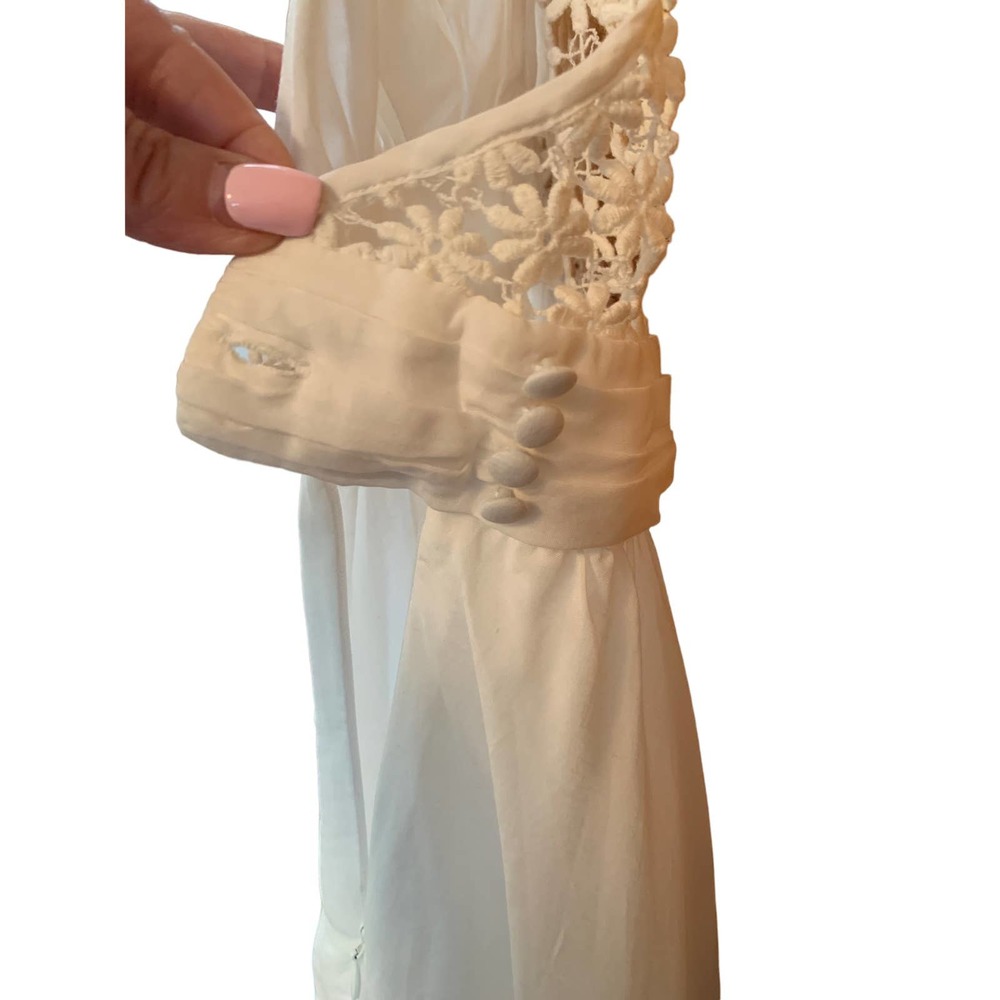 NWT Guess Women’s White Twisted Tank, Size 6 K224 - Picture 11 of 16